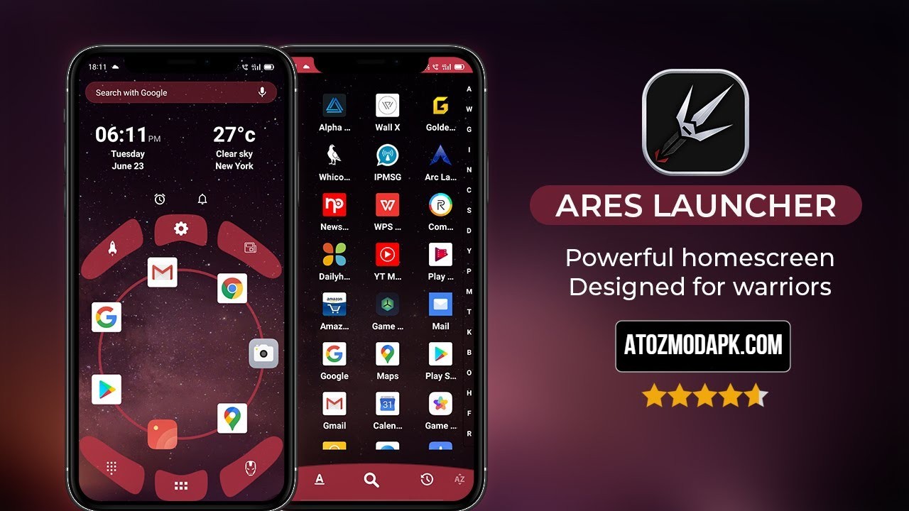 Ares Launcher with 4D Themes mod apk