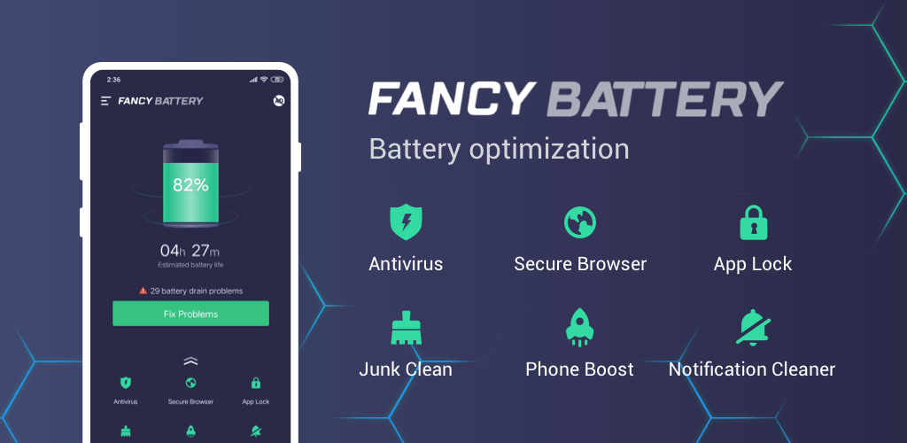 Fancy Battery: Booster Cleaner mod apk