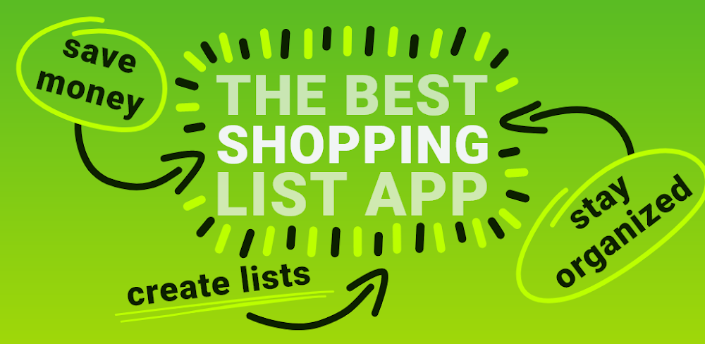Grocery Shopping List Listonic